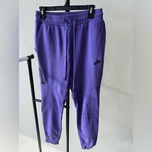 Purple Nike Tech Fleece Sweatpants